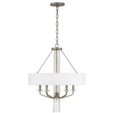 Barcelona 6 Light Pendant 37 Inch Tall and 28 Inch Wide by Varaluz - 270P06