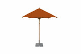 6.5 Foot Bamboo Pulley Lift Rectangle Market Umbrella by Bambrella - 2m-3m REC-L