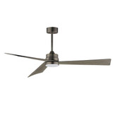 Vortex 3 Blade Ceiling Fan with Light Kit 60 Inch Wide by Maxim  - 88839WT