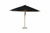 13 Foot Bamboo Pulley Lift Round Market Umbrella by Bambrella - 4m R-L