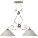 Cecilia 2 Light Oversized Island Chandelier by Craftmade - 7136BNK2