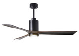 Patricia 3 3 Blade Ceiling Fan with Light Kit 60 Inch Wide by Matthews Fans - PA3-60