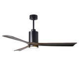 Patricia 3 3 Blade Ceiling Fan with Light Kit 60 Inch Wide by Matthews Fans - PA3-60