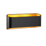 Eclipse 2 17W 1 LED Wall Sconce 4.5 Inch Tall and 11.88 Inch Wide by Bruck - WALL/EC2/30K