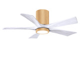 Irene 5HLK 5 Blade Flush Ceiling Fan with LK 42 Inch Wide by Matthews Fans - IR5HLK-42