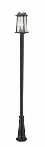 Millworks 2 Light Outdoor Post Mount Lantern 12.5 x 110.25 Inches by Z-Lite - 574PS1