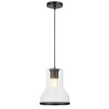 Alicia 1 Light Mini Pendant 9 Inch Tall and 7 Inch Wide by Varaluz - 580M01