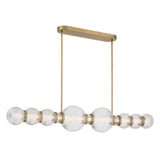 Cordel 60W LED Linear Chandelier 8 Inch Tall X 8 Inch Wide by Minka Lavery - 15037-L