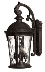 Windsor 3 Light Outdoor Candle Style Wall Lantern by Hinkley - 1898