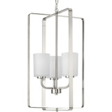 League 3 Light Small Foyer Chandelier by Progress - P500342