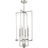 Elara 4 Light Small Foyer Chandelier by Progress - P500363