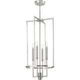 Elara 4 Light Small Foyer Chandelier by Progress - P500363