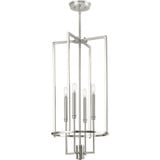 Elara 4 Light Small Foyer Chandelier by Progress - P500363