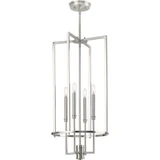 Elara 4 Light Small Foyer Chandelier by Progress - P500363