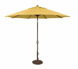 Aruba 9 Foot Aluminum Crank Lift Octagon Market Umbrella by Simply Shade - SSUM91