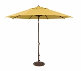 Aruba 9 Foot Aluminum Crank Lift Octagon Market Umbrella by Simply Shade - SSUM91