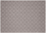 Lattice Outdoor Rug Silver/Charcoal Color 88 x Inches by SimplyShade - RS-587-319