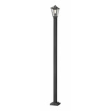 Talbot 1 Light Outdoor Post Mount Lantern 9.75 x 110 Inches by Z-Lite - 579PHMS-536P