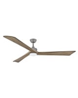 Sculpt 80 Inch 3 Blade Ceiling Fan with Light Kit by Hinkley - 903680F