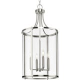 Gilliam 4 Light Small Foyer Chandelier by Progress - P500391