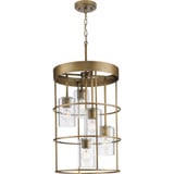 Burgess 5 Light Small Foyer Chandelier by Progress - P500402