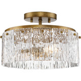 Chevall 2 Light 12.62 Inch Wide Flush Mount by Progress - P350268
