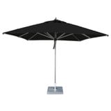7 Foot Aluminum Pulley Lift Square Market Umbrella by Bambrella - 2-6mSQ-H