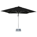 7 Foot Aluminum Pulley Lift Square Market Umbrella by Bambrella - 2-6mSQ-H