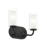 Mack 2 Light Bath Vanity 9.5 Inch Tall and 12.75 Inch Length by Progress - P300575