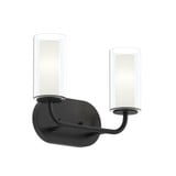 Mack 2 Light Bath Vanity 9.5 Inch Tall and 12.75 Inch Length by Progress - P300575