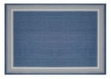 Seaside Harbor Blue Outdoor Rug 63 x 88 Inches by Treasure Garden - RG-253-099