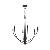 Jheni 6 Light Chandelier 28 Inch Tall and 28 Inch Wide by Progress - P400459