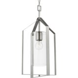 Vertex 1 Light Mini Foyer Chandelier by Progress P500431 - P500431