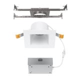 Pop in 12W 1 LED Square NC Frame in Recessed Light/Driver by WAC Limited - R4DSDN2-F9CS