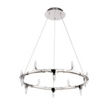 Kornel 1.3W 12 LED Pendant 8.3 Inch and 27.9 Inch Wide by Schonbek Beyond - BPD41628-TWA