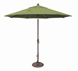 Lanai 9 Foot Aluminum Crank Lift Octagon Market Umbrella by Simply Shade - SSUM81L