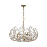 Bridget 5 Light Chandelier 20 Inch Tall and 23.5 Inch Wide by Crystorama - BGT-336
