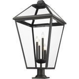 Talbot 4 Light Outdoor Pier Mount 36.75 x 19.5 In by Z-Lite - 579PHXLXR