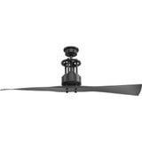 Spades Wide Ceiling Fan Handheld Remote 56 Inch wide by Progress - P2570