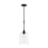 Ilia 1 Light Pendant 20.25 Inch Tall and 8 Inch Wide by Progress - P500514