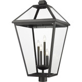 Talbot 4 Light Outdoor Post Mount 34.25 x 19.5 Inches by Z-Lite - 579PHXLXR-