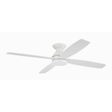 DeMarco 4 Blade Ceiling Fan with Light Kit and 52 Inch Wide by Craftmade - DMC52