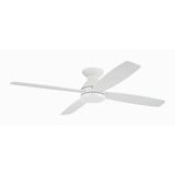 DeMarco 4 Blade Ceiling Fan with Light Kit and 52 Inch Wide by Craftmade - DMC52
