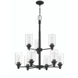 Dardyn 9 Light Chandelier 35 Inch Tall and 29.25 Inch Wide by Craftmade - 49829