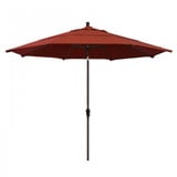 11 Foot Aluminum Crank Round Market Umbrella by CA Umbrella - SDAU118