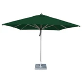 10 Foot Aluminum Pulley Lift Square Market Umbrella by Bambrella - 3-0mS-H