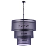 Mesh 12 Light Pendant 53 Inch Tall and 36 Inch Wide by Craftmade - 58992