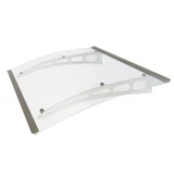 PA Series 3.92 Foot Polycarbonate Door Awning with Frame by Advaning - PA - SERIES