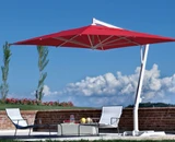 13 Foot Aluminum Easy Lift Rectangle Cantilever Umbrella by FIM - P19