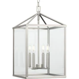 Hillcrest 4 Light Mini Foyer Chandelier by Progress - P500440